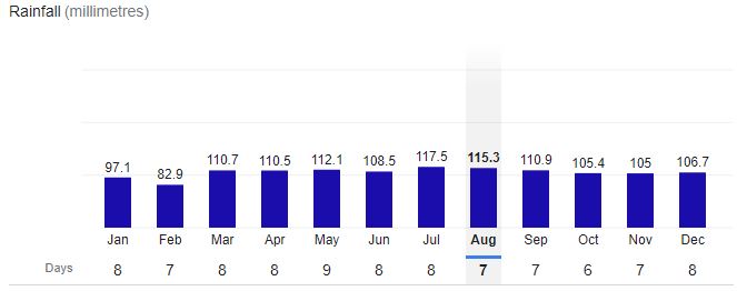 New York City Rainfall