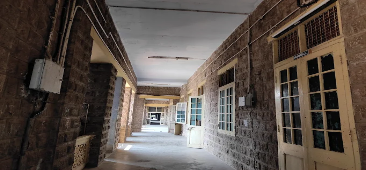 Madurai Medical College Corridor