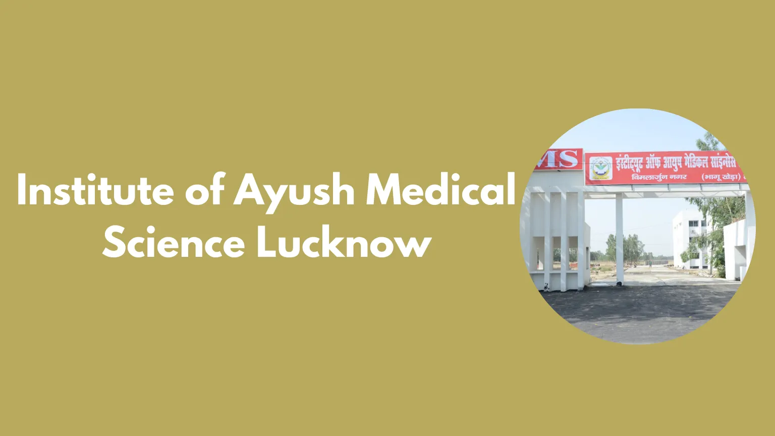 Institute of Ayush Medical Science Lucknow