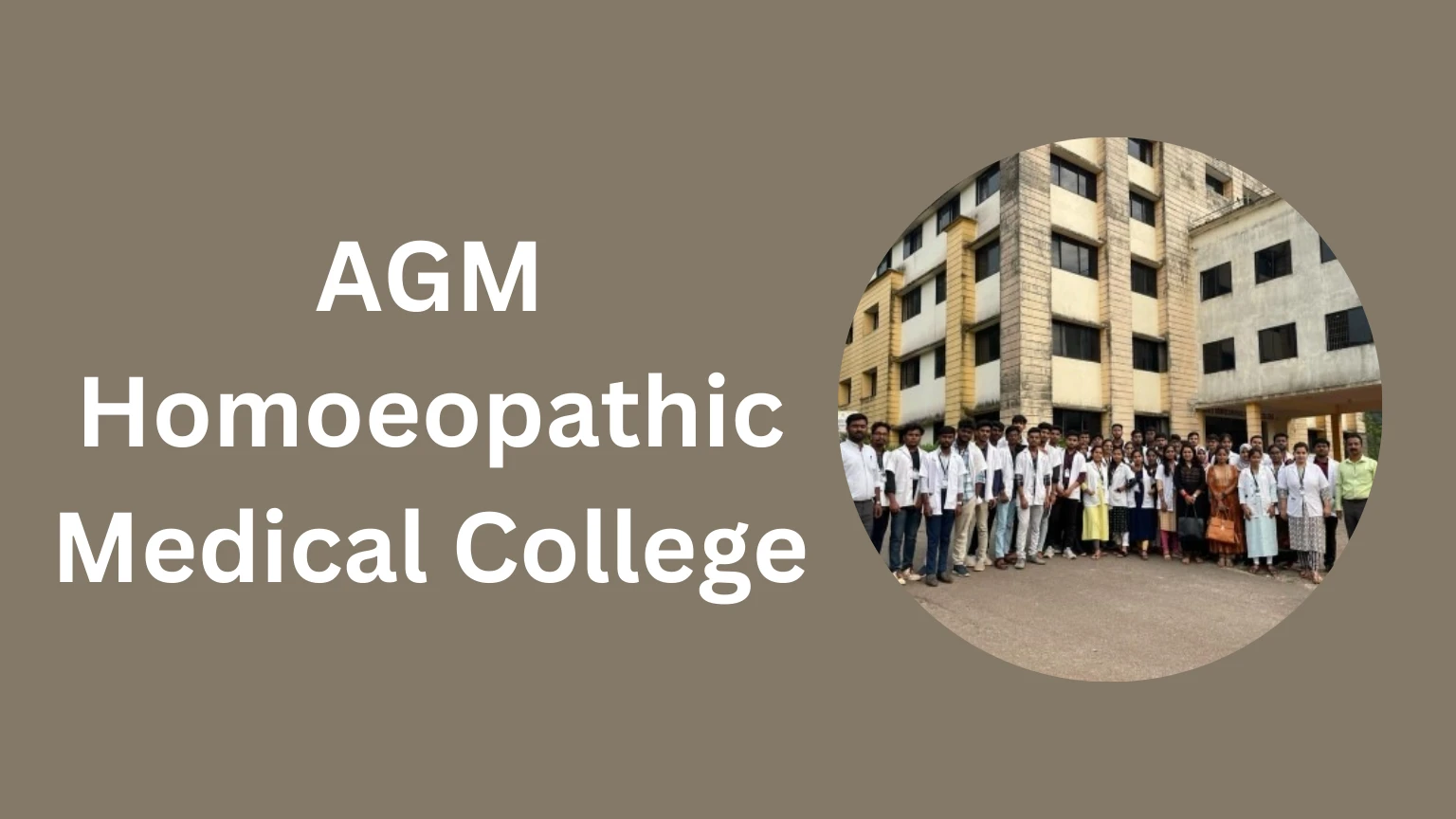 AGM Homoeopathic Medical College