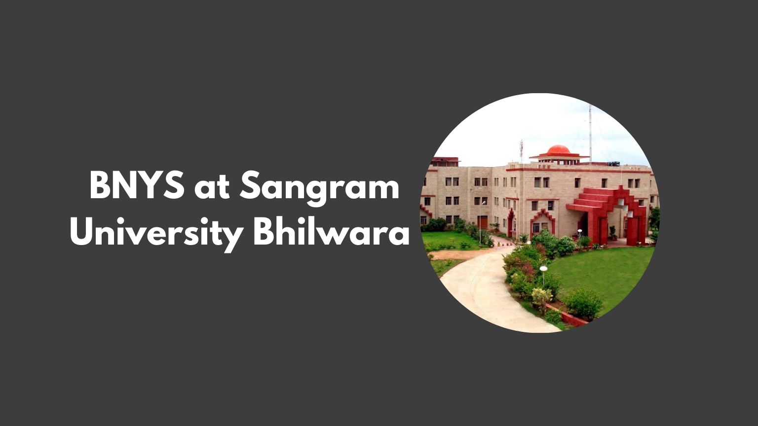 BNYS at Sangram University Bhilwara