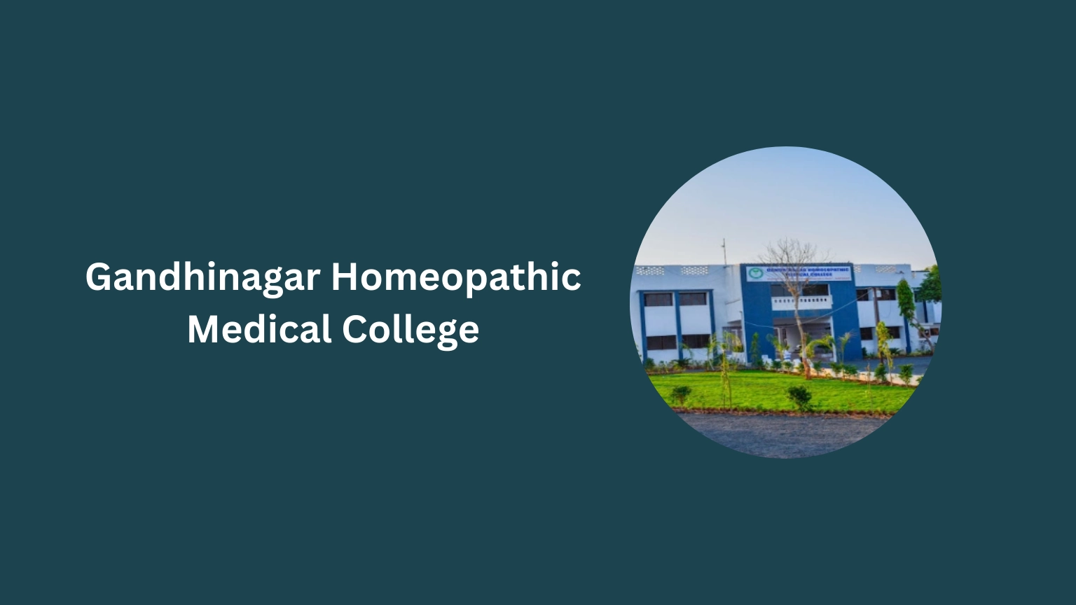 Gandhinagar Homeopathic Medical College