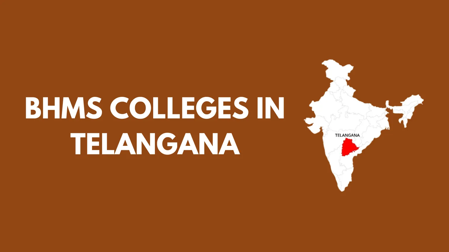 List of BHMS Colleges in Telangana