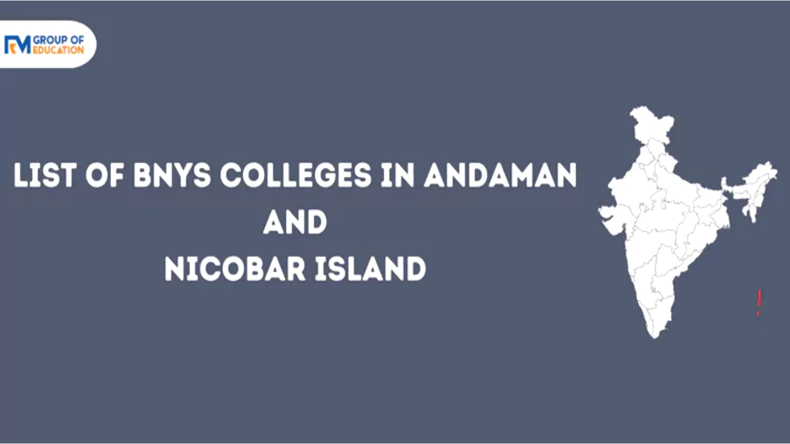 List of BNYS Colleges in Andaman and Nicobar Island