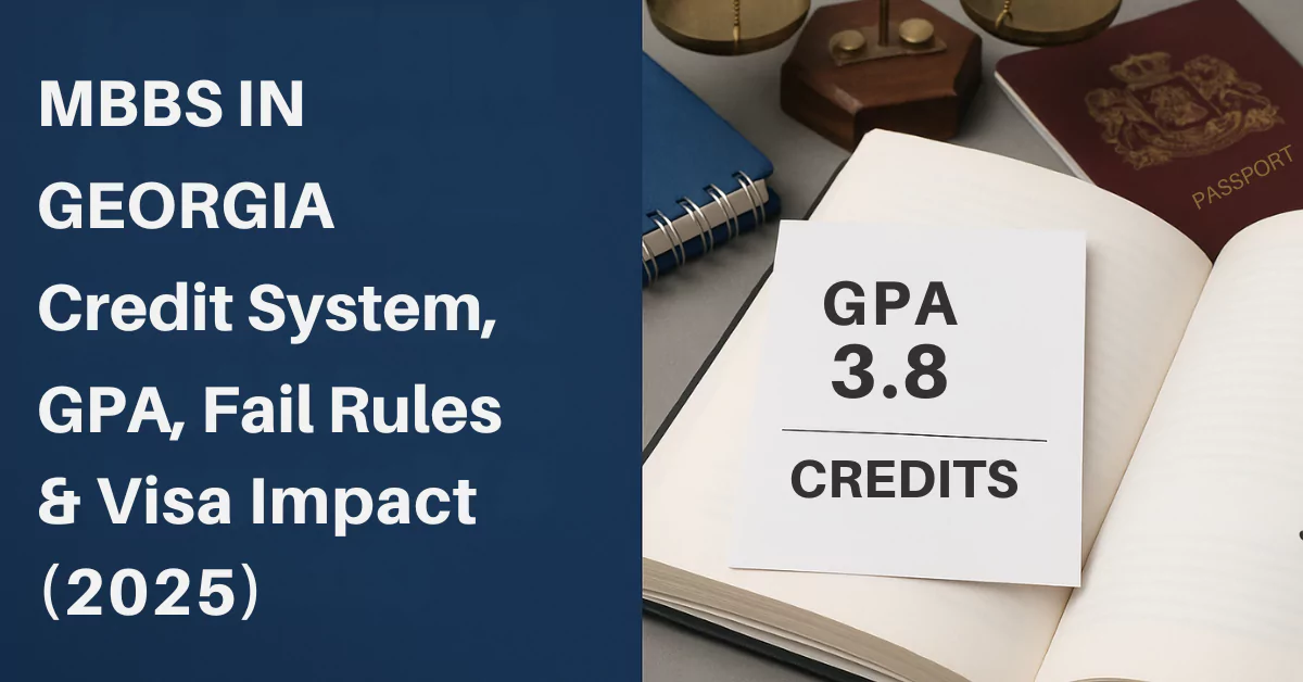 MBBS in Georgia Credit System: How Grading and GPA Works?